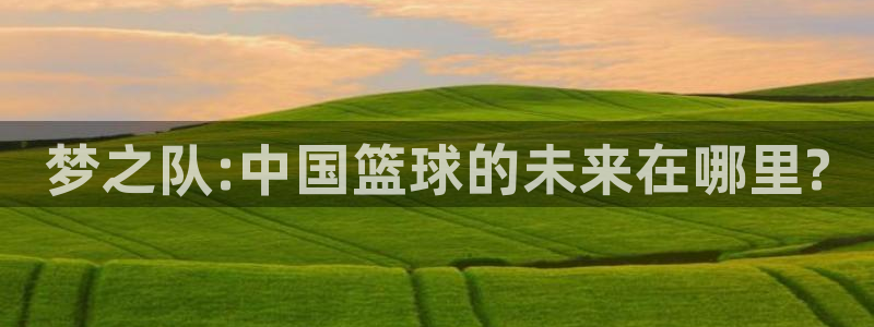  意昂登录：梦之队:中国篮球的未来在哪里?